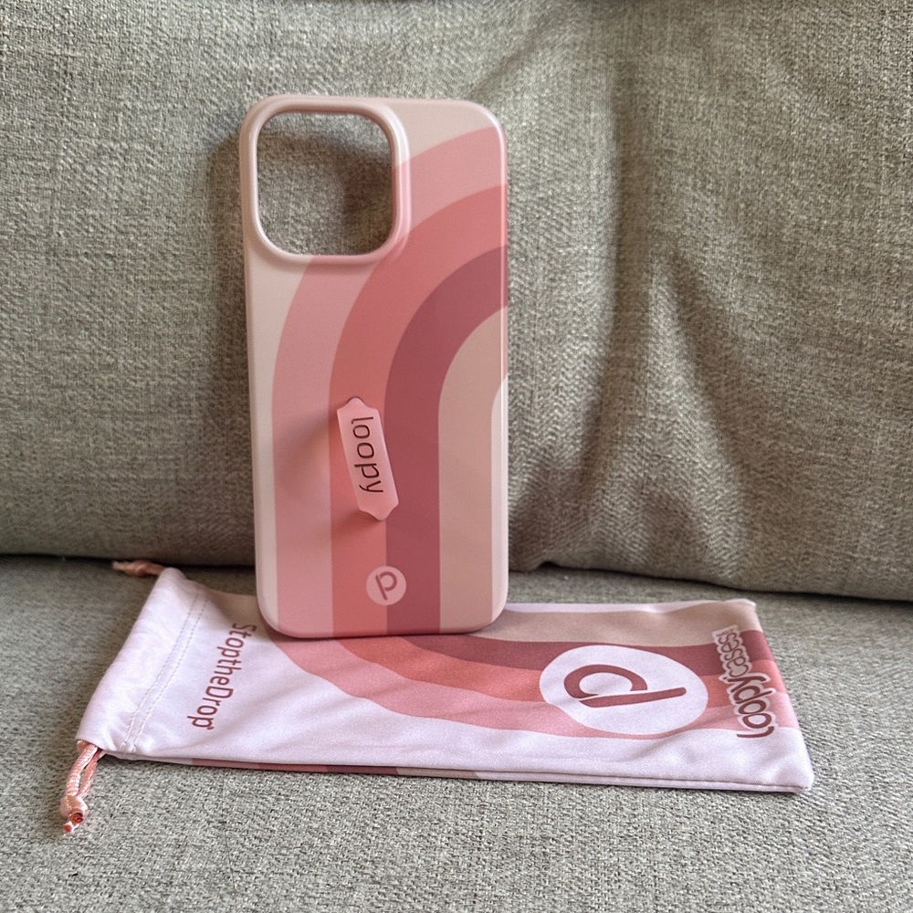 Terrracotta Dreams Loopy Case iPhone 14 Pro Max